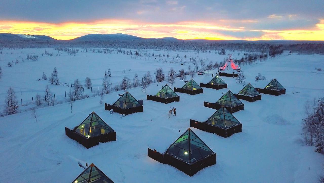 Aurora Pyramid Glass Igloos Köngäs 外观 照片