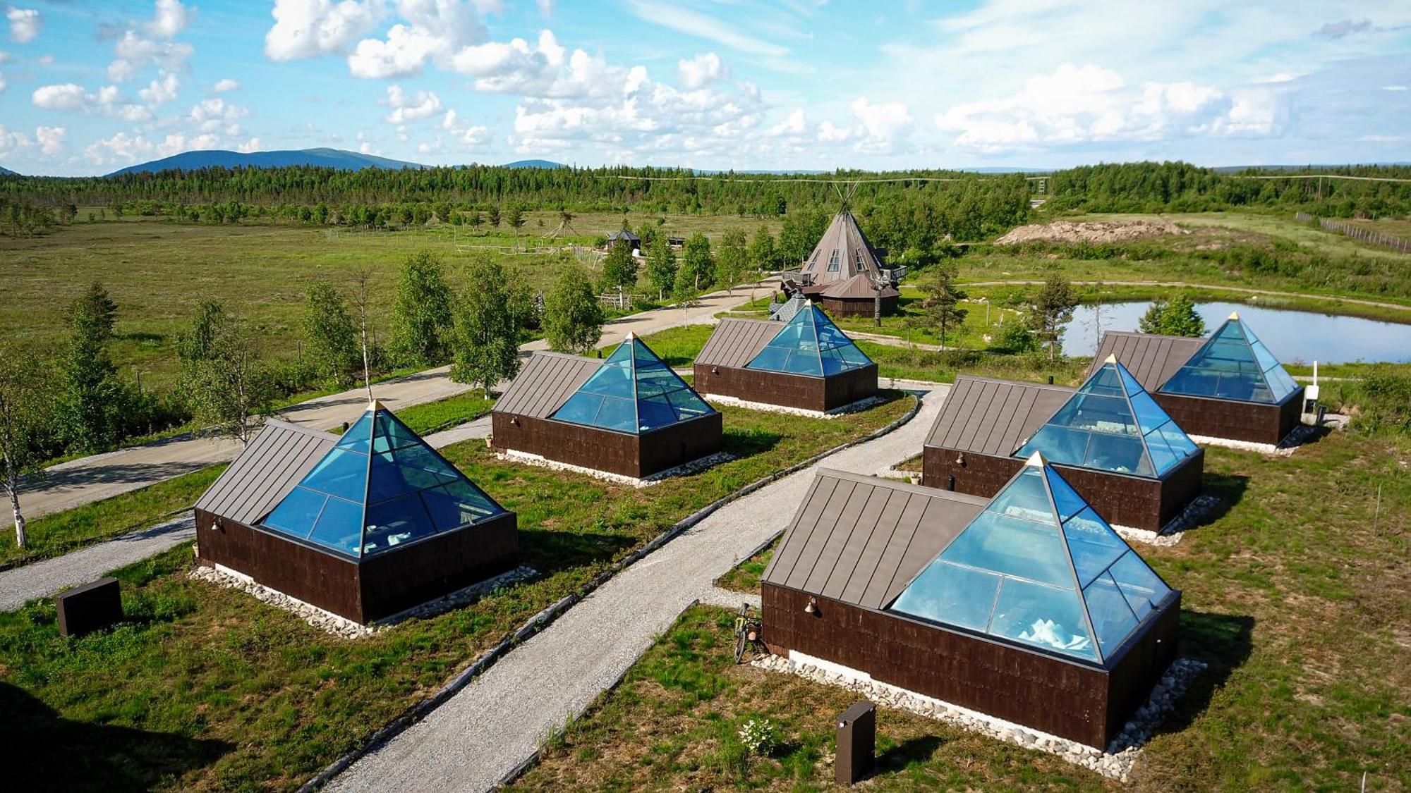 Aurora Pyramid Glass Igloos Köngäs 外观 照片